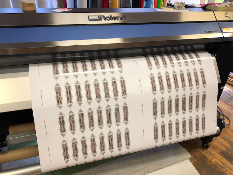 fólia és matrica nyomtatás